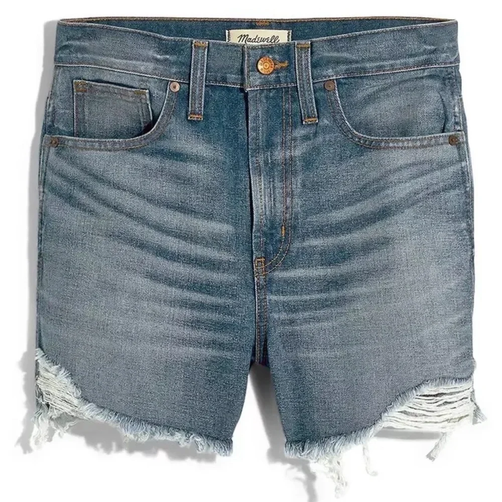 NWT Madewell Women's The Perfect Jean Denim Shorts - L4401 Size W33 - Picture 5 of 16